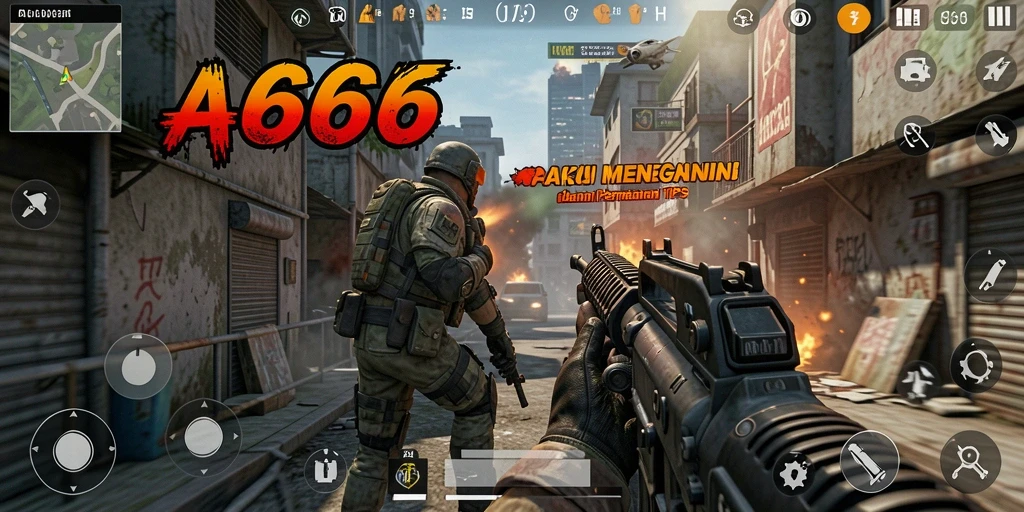 Gameplay seru dan penuh aksi dalam AA666, tunjukkan keahlian Anda!