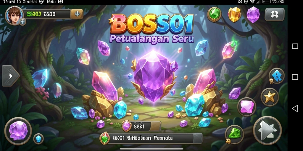 Screenshot utama menampilkan gameplay Match-3 yang seru dan memikat.