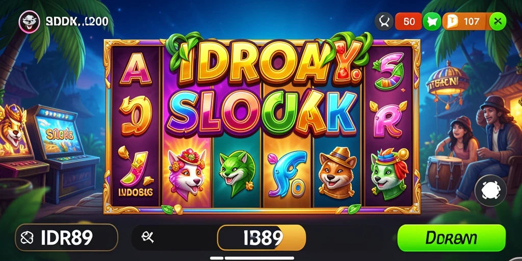 Tampilan menarik dari gameplay Slot IDR89 yang mengasyikkan.
