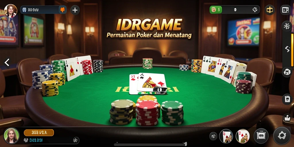 Screenshot gameplay seru dari IDRGAME dengan pemain bersaing.
