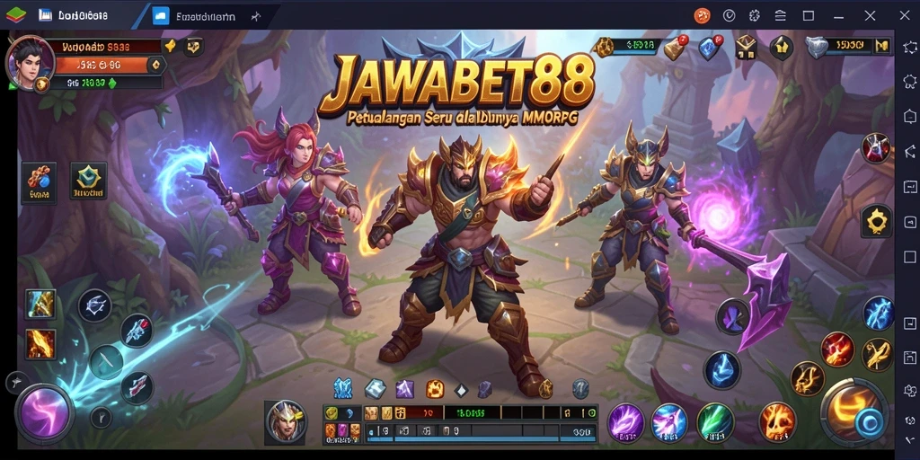 Gameplay seru dalam dunia <strong>JAWABET88</strong> yang penuh petualangan.