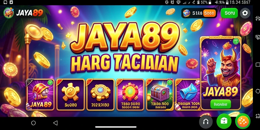 Tampilan gameplay JAYA89 yang menakjubkan dan seru.
