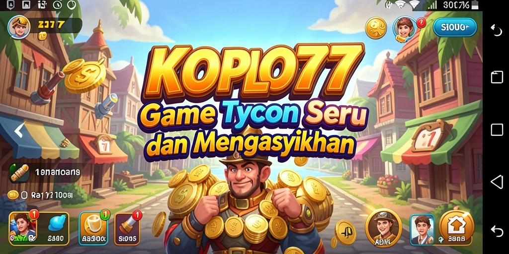 Gameplay seru KOPLO77 dengan elemen Tycoon yang menarik.