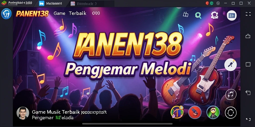 Screenshot menunjukkan gameplay menarik dalam bernyanyi bersama teman.
