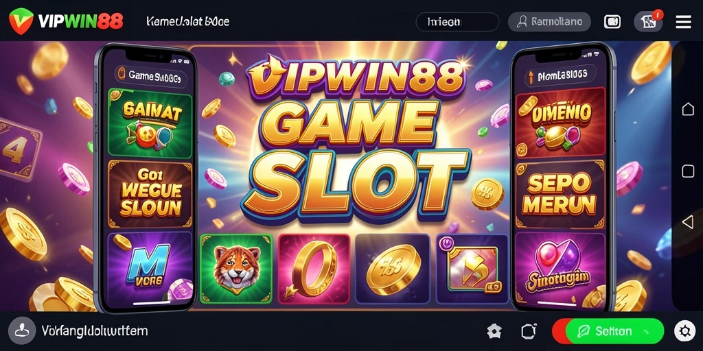Tampilan menarik dari gameplay slot VIPWIN88.